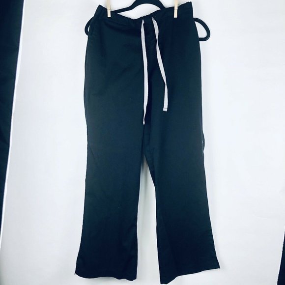 WonderWink Pants - WonderWink Wonderwork Women’s Black Flare Leg pant